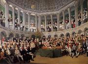 Thomas Pakenham The Irish House fo Commons addressed by Henry Grattan in 1780 during the campaign to force Britain to give Ireland free trade and legislative independ china oil painting reproduction